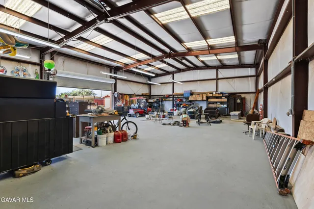 a view of a storage room with utility room