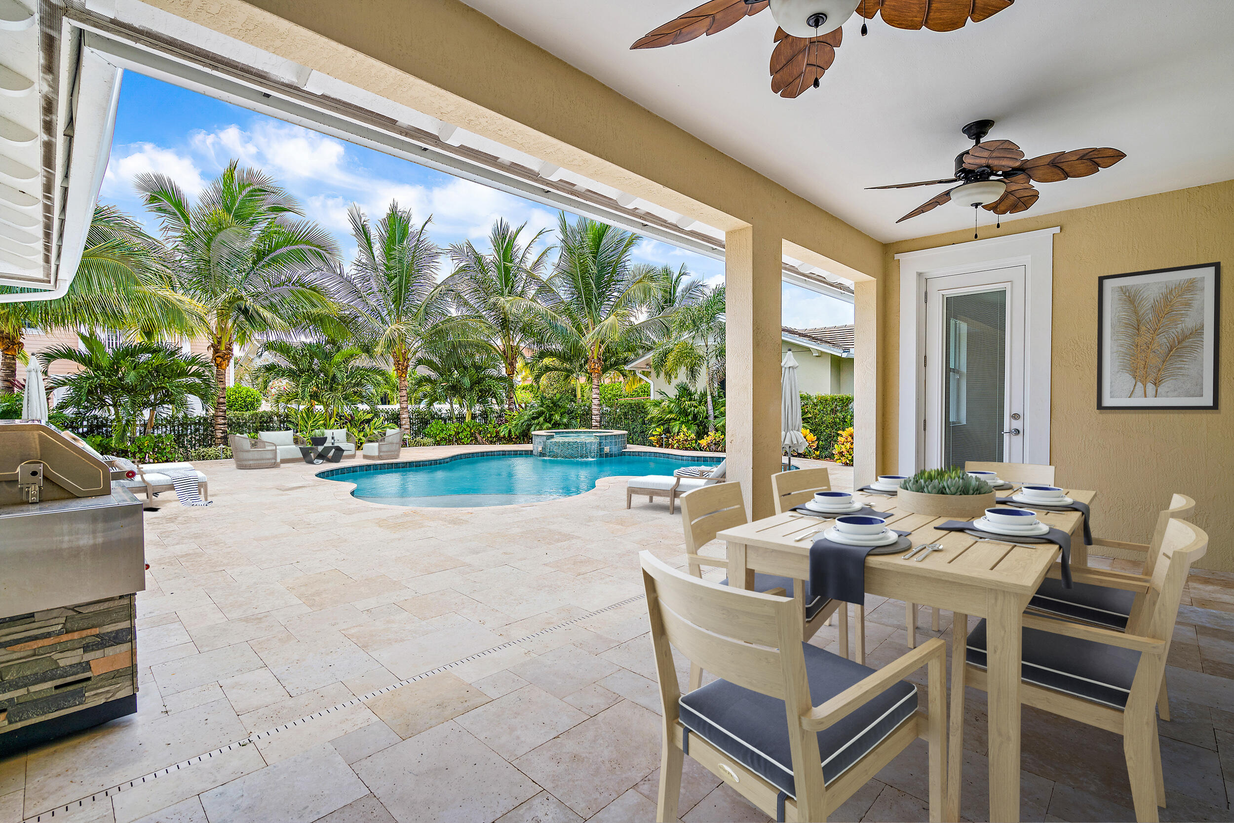 1342 Community Drive Jupiter, FL 33458 - Photo 4 of 34 Virtually Staged - Loggia