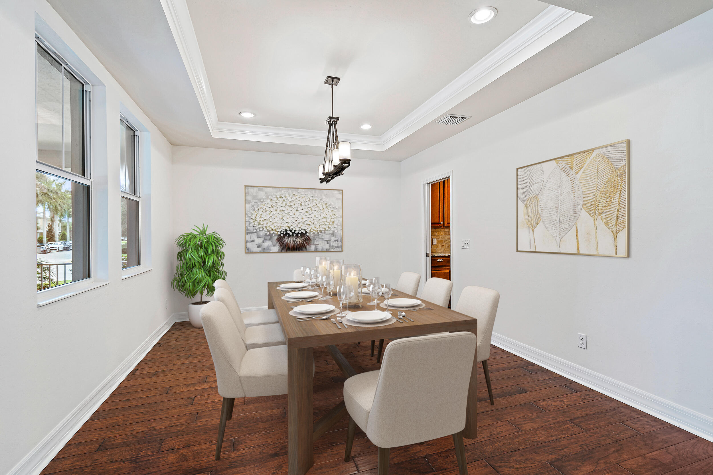 1342 Community Drive Jupiter, FL 33458 - Photo 6 of 34 Virtually Staged Dining