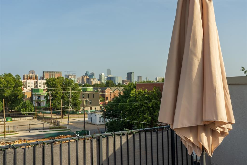 4317 Cedar Springs Road, Unit A Dallas, TX 75219 - Photo 24 of 27 a view of outdoor space with city view