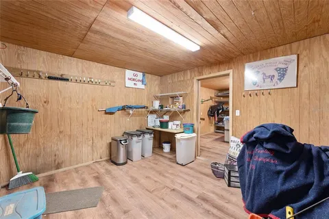 a view of an ocean and beach