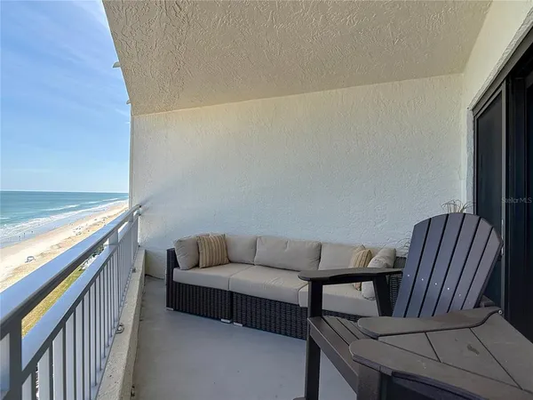 a view of an ocean beach