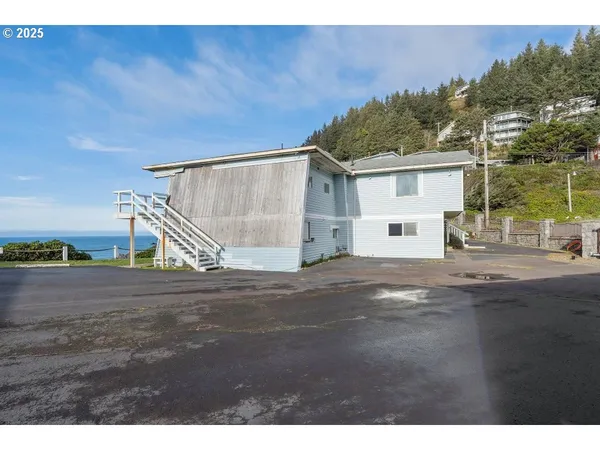 a view of ocean view with beach