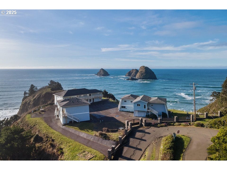 1816 Maxwell Mountain Road Oceanside, OR 97134 - Photo 2 of 18 a view of a terrace with chairs