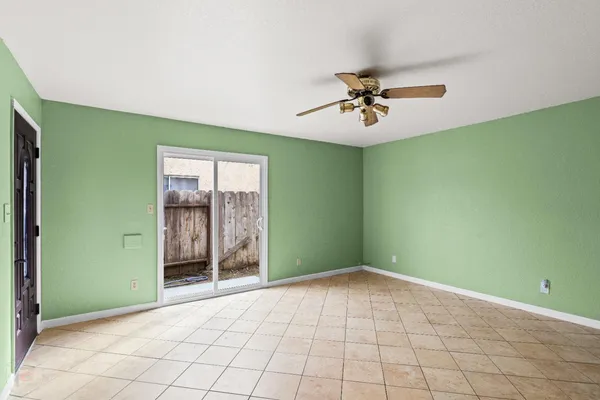 a view of an empty room with window