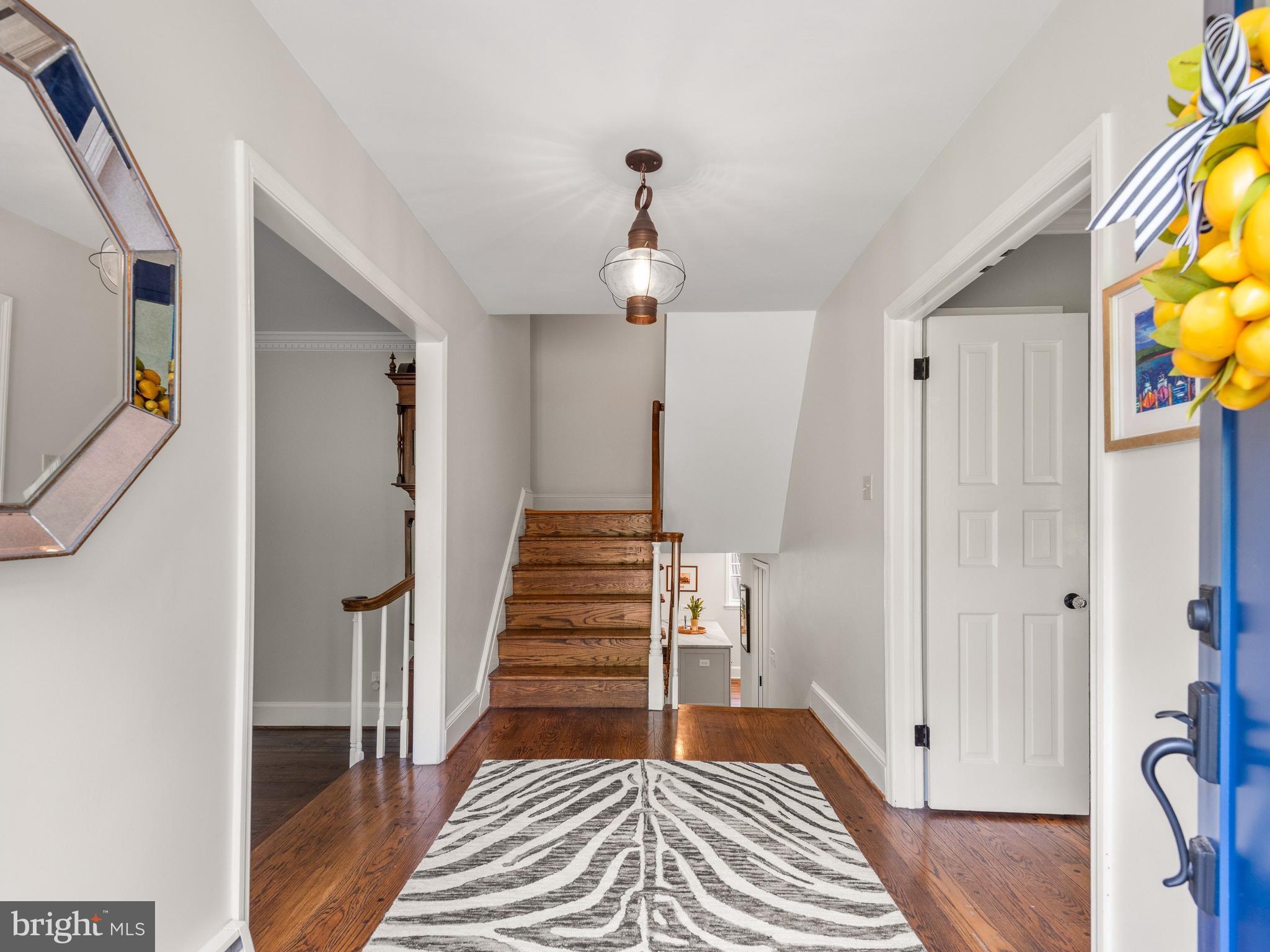 2 Porteous Road Berwyn, PA 19312 - Photo 3 of 38 Deep foyer - front to back split level style floor