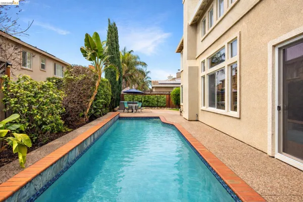 a view of a city and ocean view