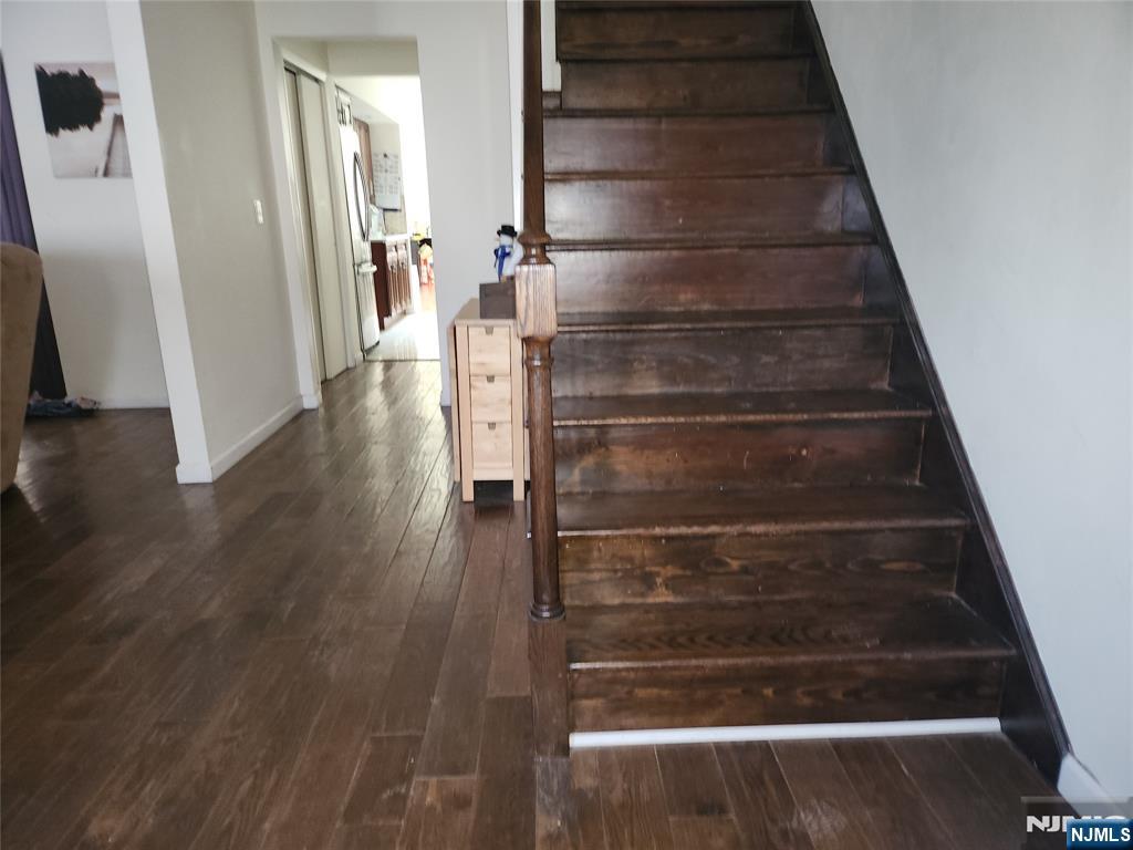 320-322 Williams, Unit 322 Hasbrouck Heights, NJ 07604 - Photo 6 of 12 a view of entryway and hall with wooden floor