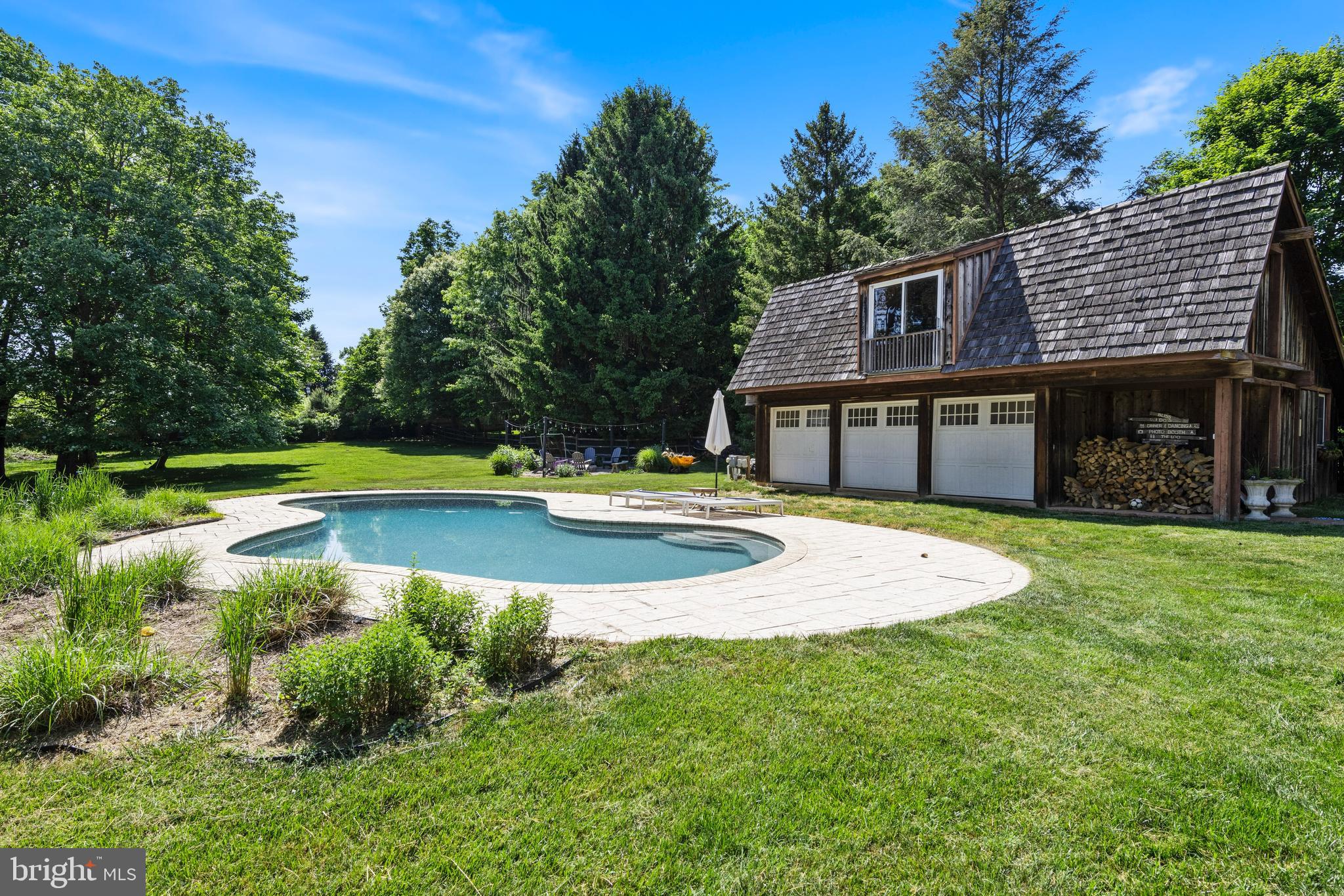 166 Grubb Road Malvern, PA 19355 - Photo 49 of 51 Barn is ideally sited for a pool cabana