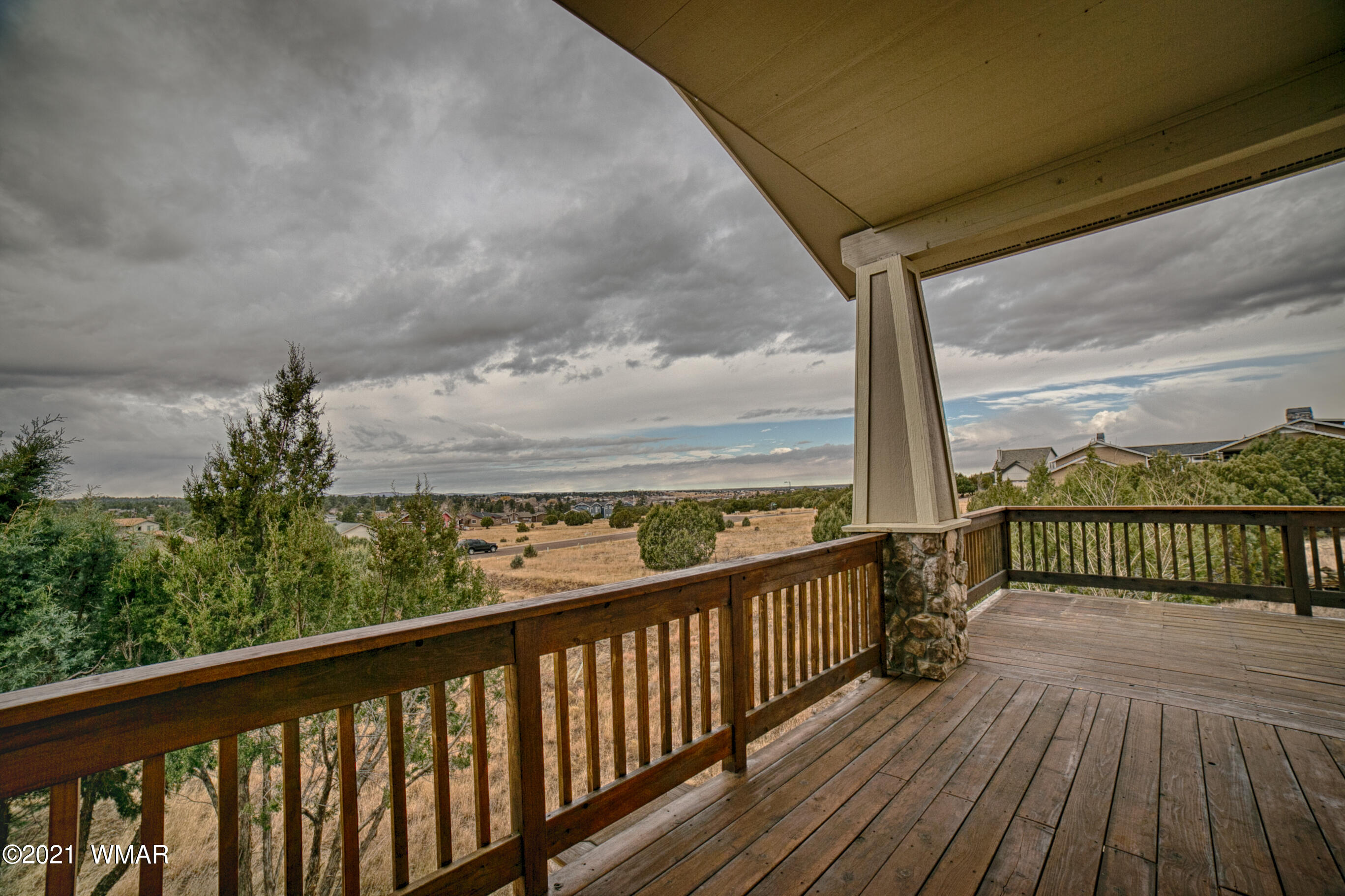 600 South Rock Ridge Drive Show Low, AZ 85901 - Photo 23 of 25 a view of city from a balcony