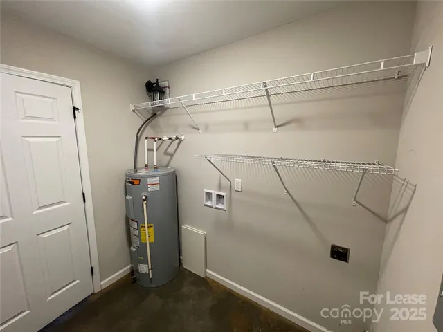 a view of a walk in closet
