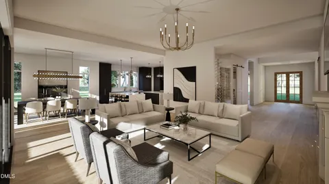 a work room with furniture and a book shelf