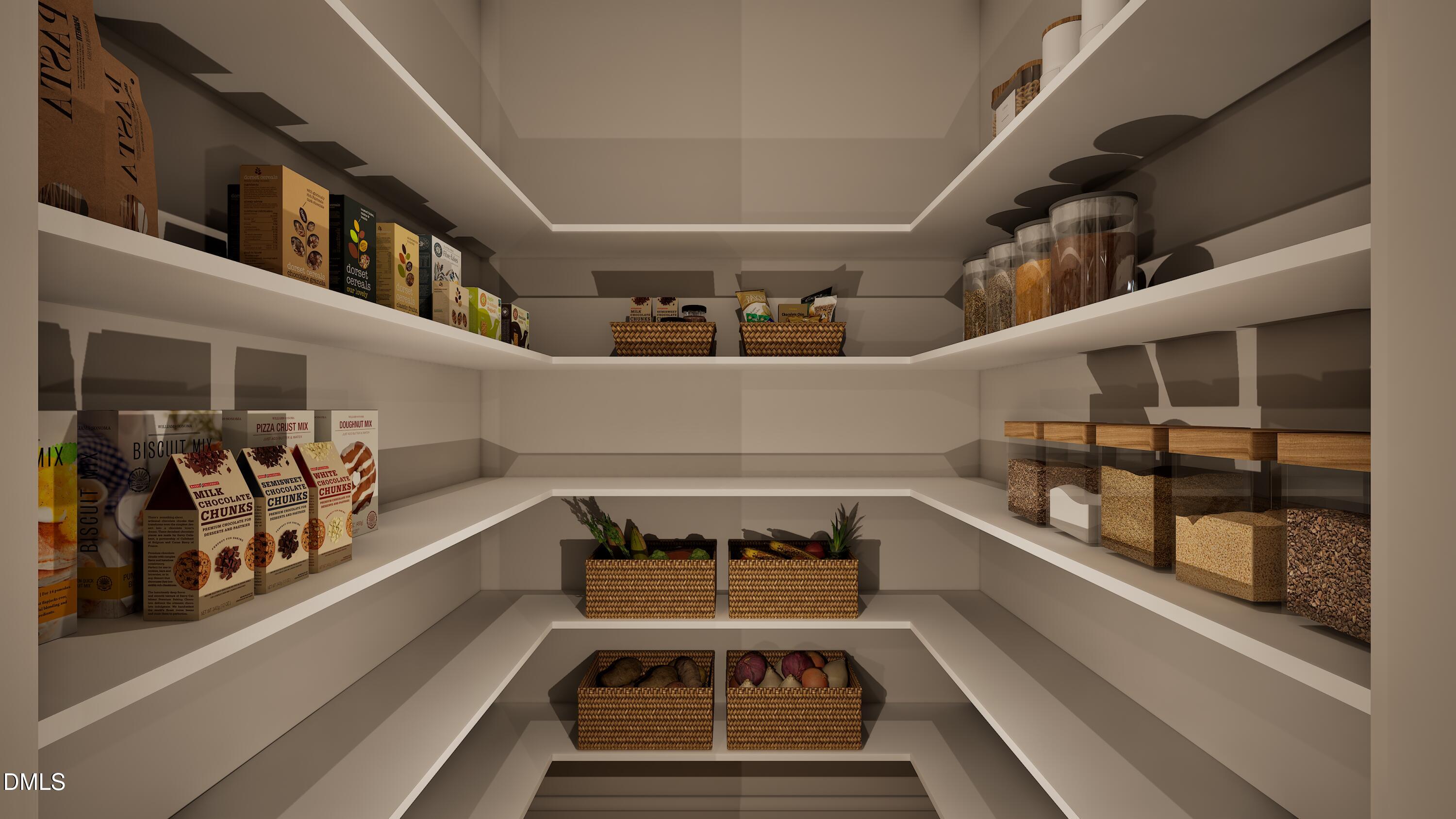 3028 Mt Vernon Church Road Raleigh, NC 27613 - Photo 26 of 48 a view of a hallway with a white stove and cabinets
