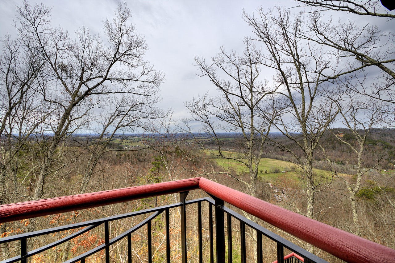 2602 Sharpes Ridge Way Sevierville, TN 37876 - Photo 26 of 28 a view of trees and lake from a balcony