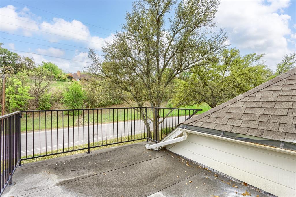 68 Legend Road Benbrook, TX 76132 - Photo 28 of 34 Balcony off of the second upstairs bedroom.