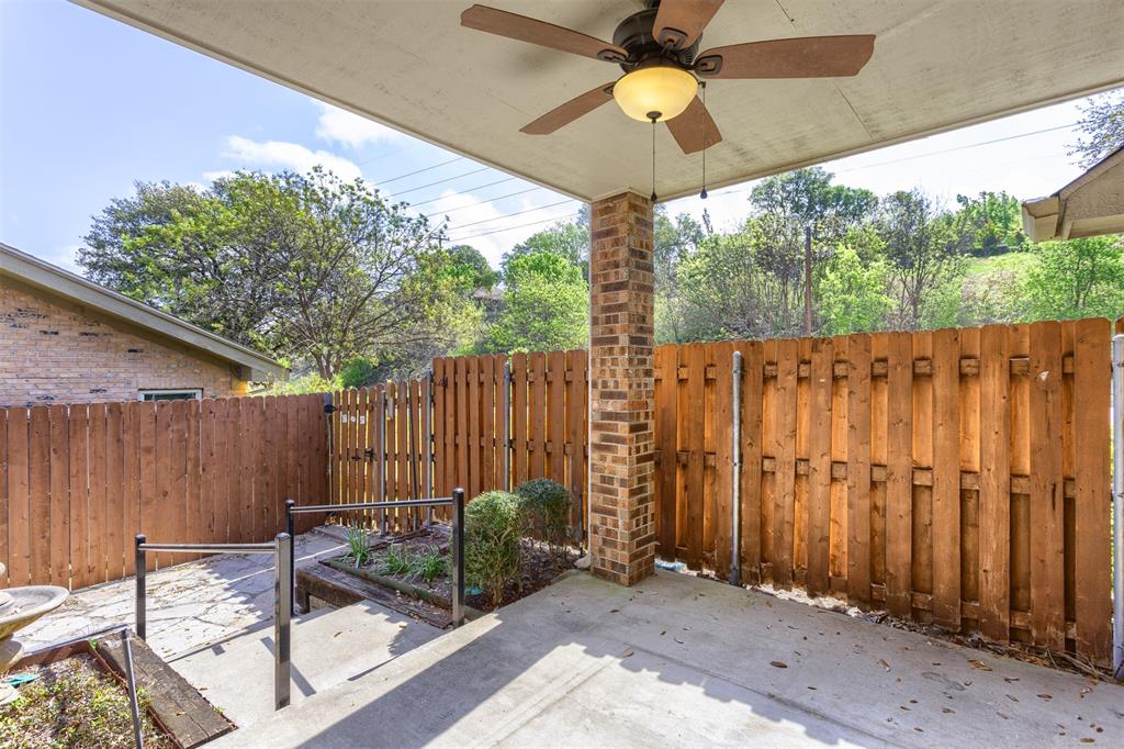 68 Legend Road Benbrook, TX 76132 - Photo 30 of 34 Enjoy nice evenings under on the patio!