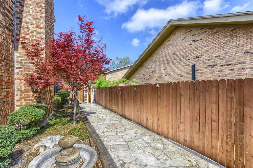 68 Legend Road Benbrook, TX 76132 - Photo 31 of 34 Easy backyard maintenance! The maple tree is so beautifully colored!