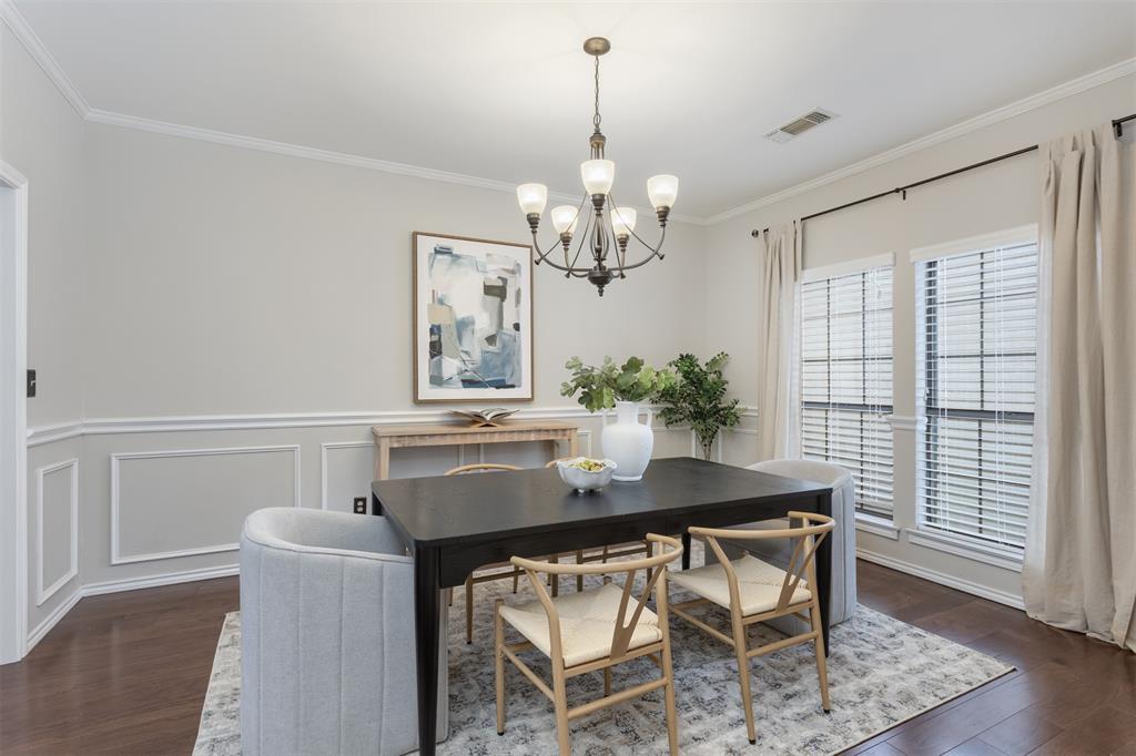 68 Legend Road Benbrook, TX 76132 - Photo 5 of 34 Spacious dining room with lots of natural light!