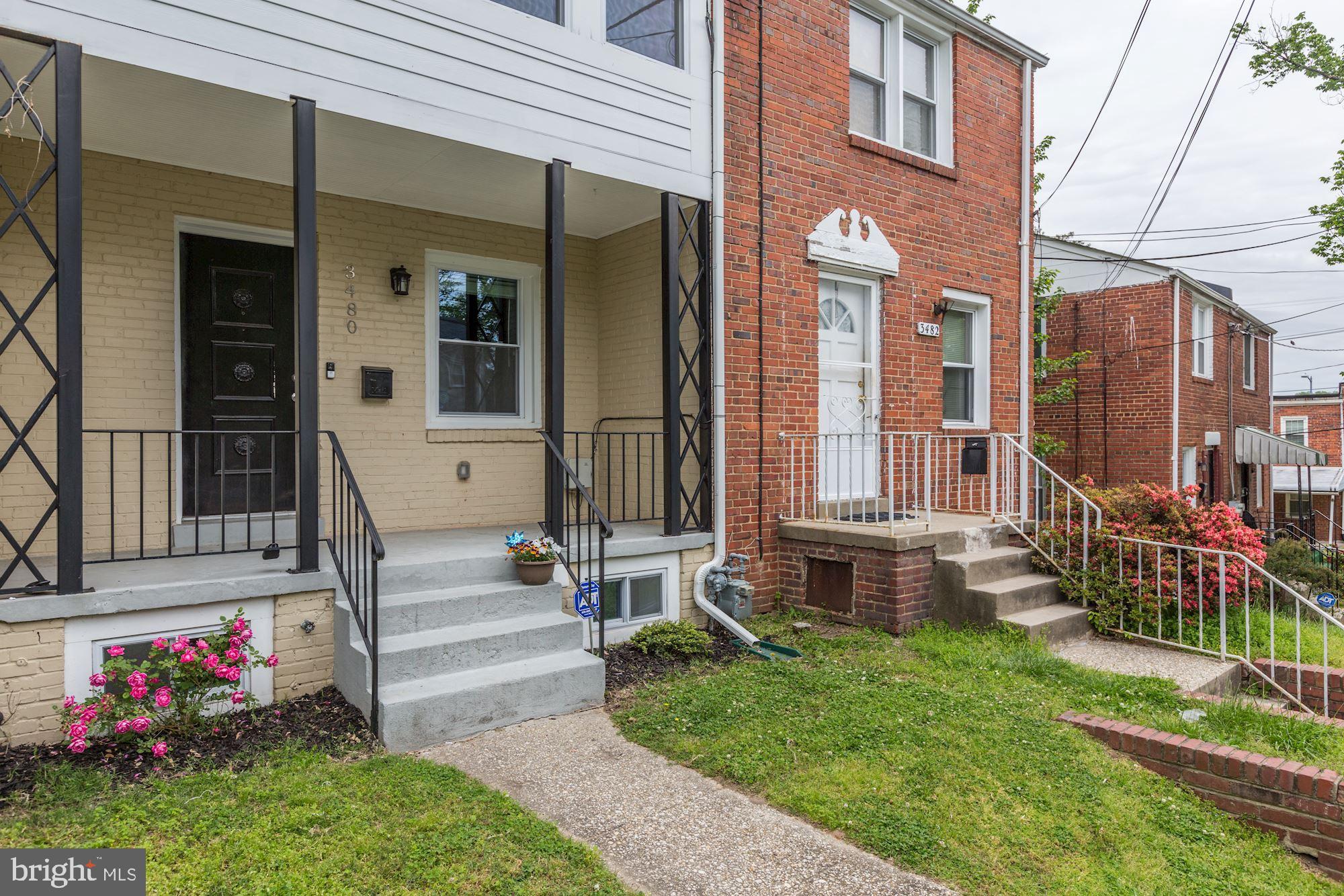 3480 23rd Street Southeast Washington, DC 20020 - Photo 3 of 32 Gorgeous Front Porch