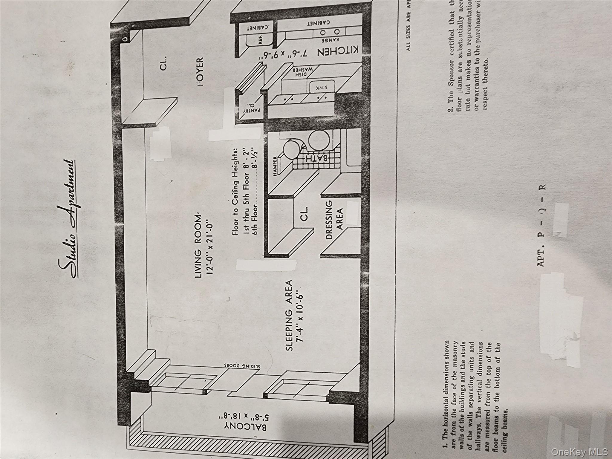 650 Shore Road, Unit 5P Long Beach, NY 11561 - Photo 29 of 29 View of room layout