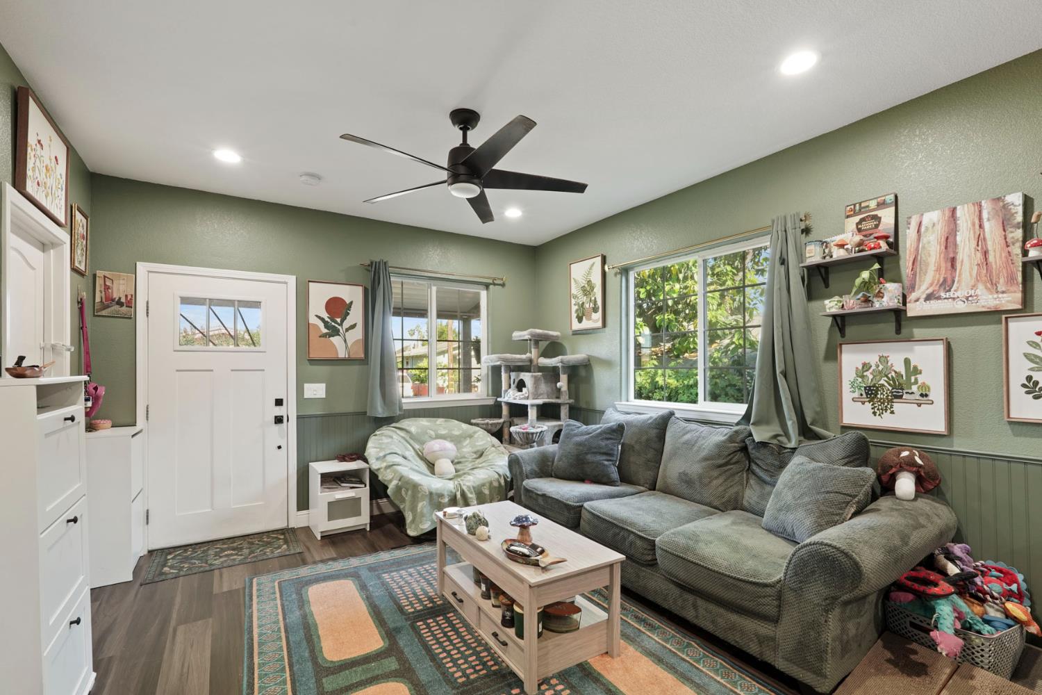 223 Rush Street Lodi, CA 95240 - Photo 5 of 21 a living room with furniture and a large window