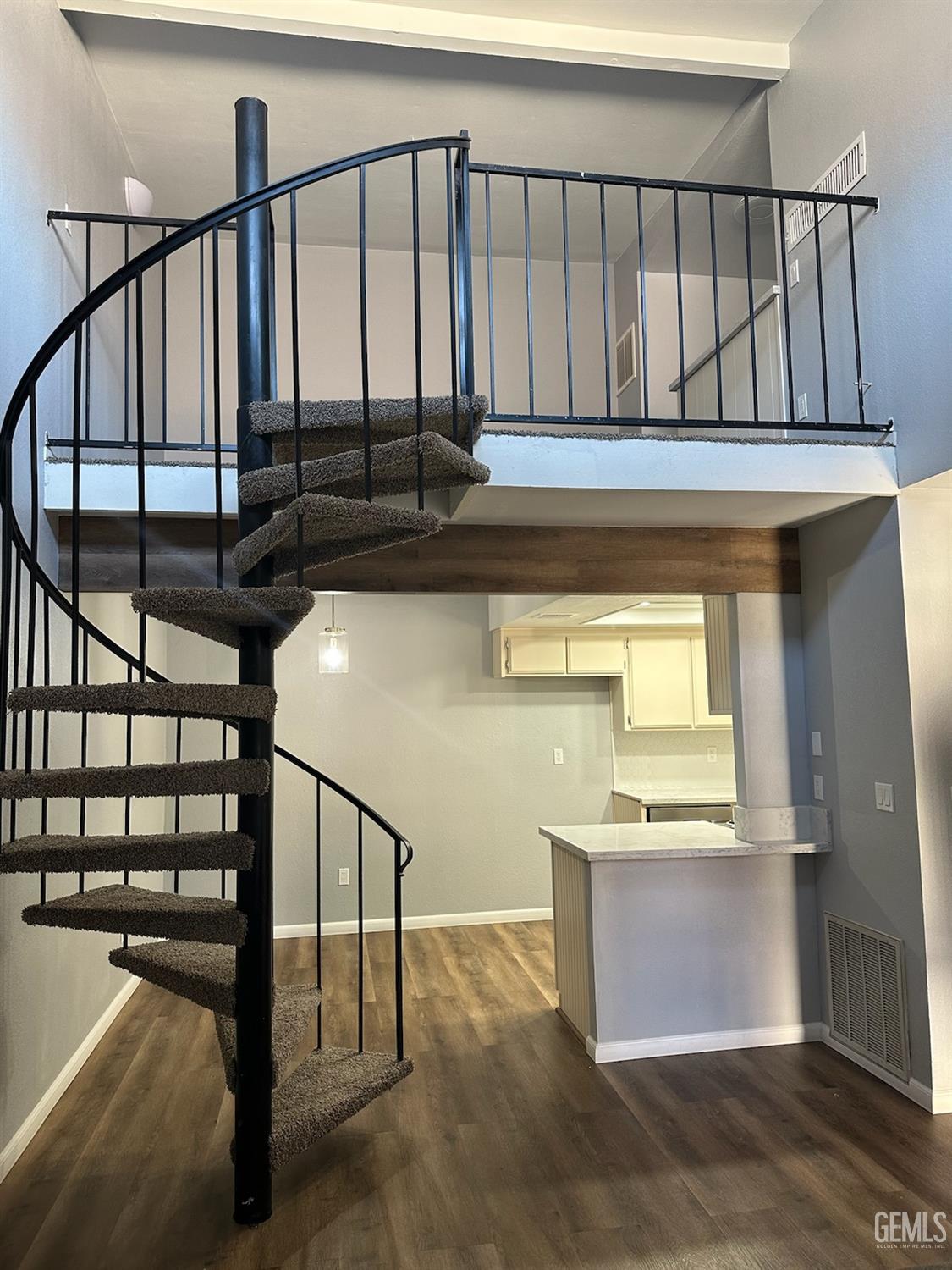 Undisclosed Address Bakersfield, CA 93309 - Photo 1 of 29 a view of entryway and hall with wooden floor