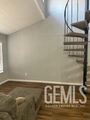 Undisclosed Address Bakersfield, CA 93309 - Photo 3 of 29 a view of staircase with white walls