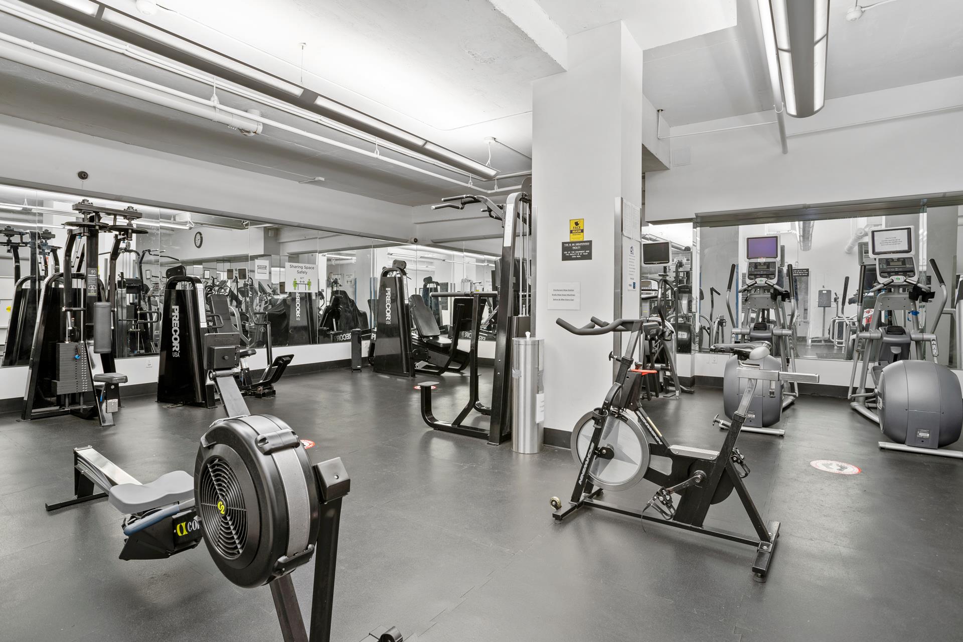 137 East 36th Street, Unit 5B Manhattan, NY 10016 - Photo 25 of 30 a view of a room with gym equipment