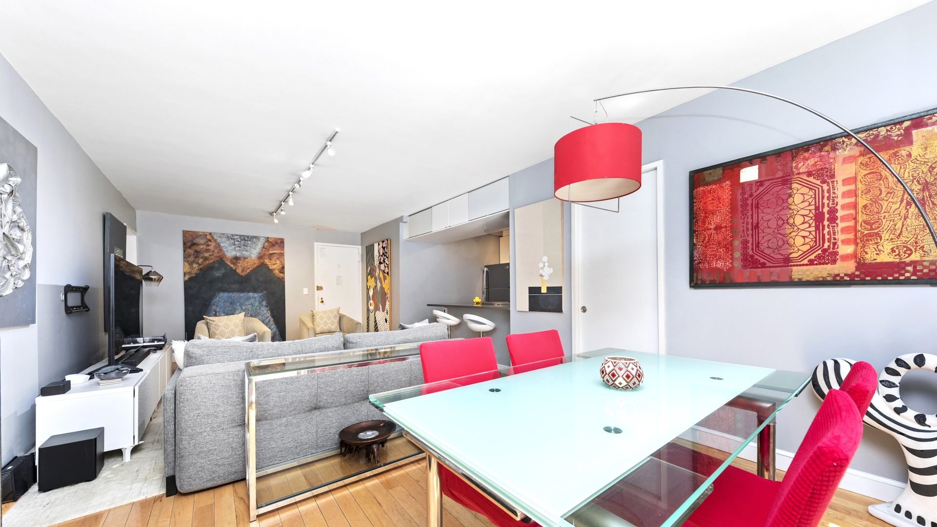 137 East 36th Street, Unit 5B Manhattan, NY 10016 - Photo 3 of 30 a room with furniture and pool view