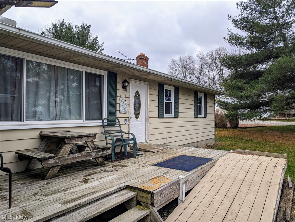8299 Congress Road Lodi, OH 44254 - Photo 2 of 14 View of deck