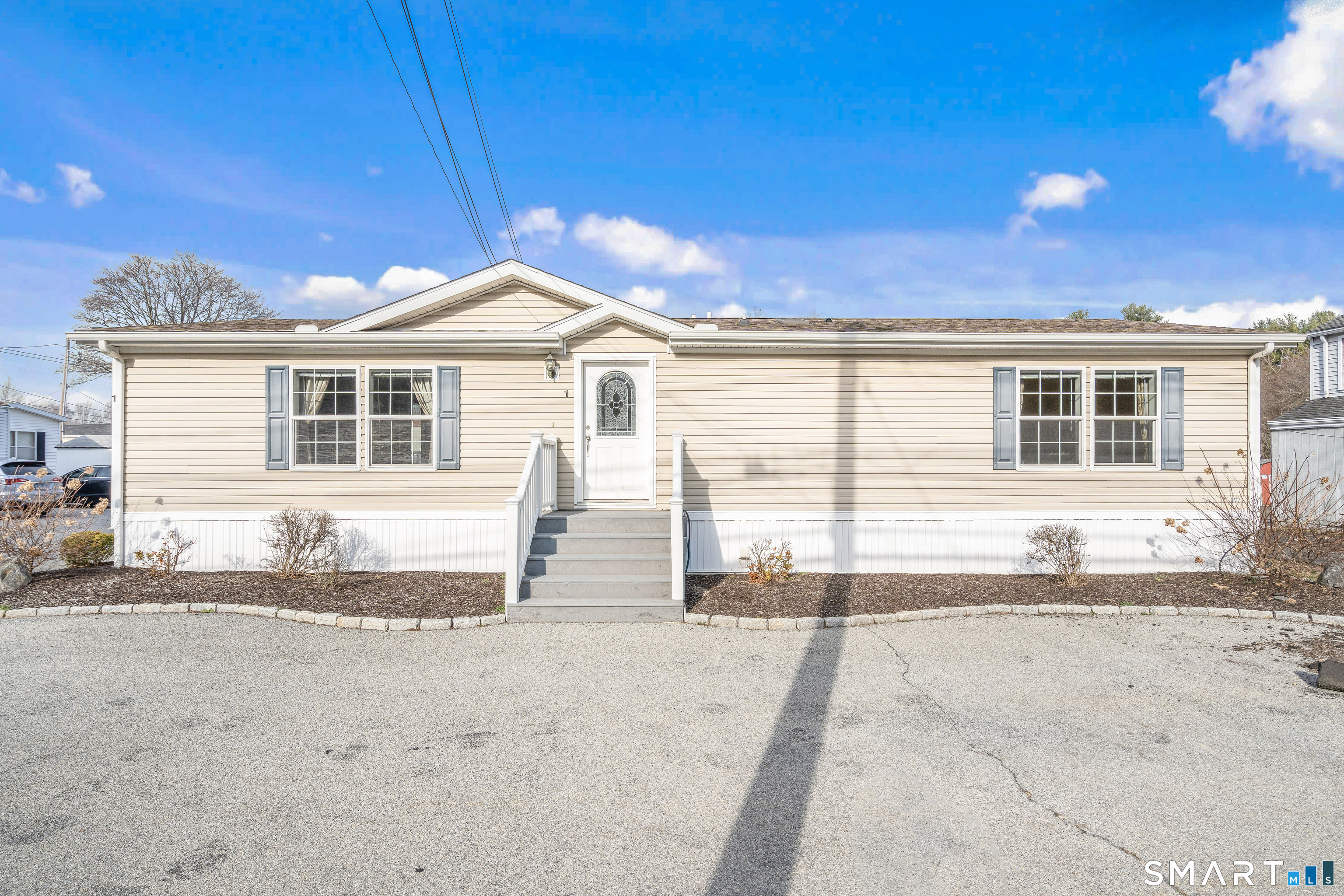 301 South Main Street Newtown, CT 06470 - Photo 2 of 23 a view of a house with a backyard and a garage