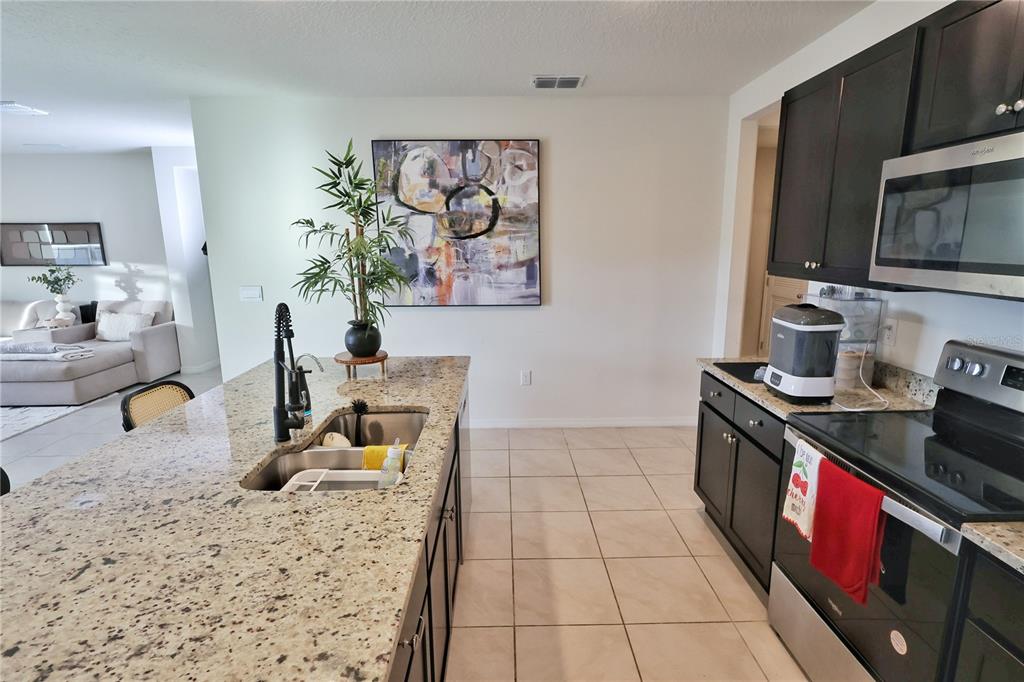 1724 Buckeye Road Davenport, FL 33837 - Photo 11 of 53 a kitchen with a stove and a microwave