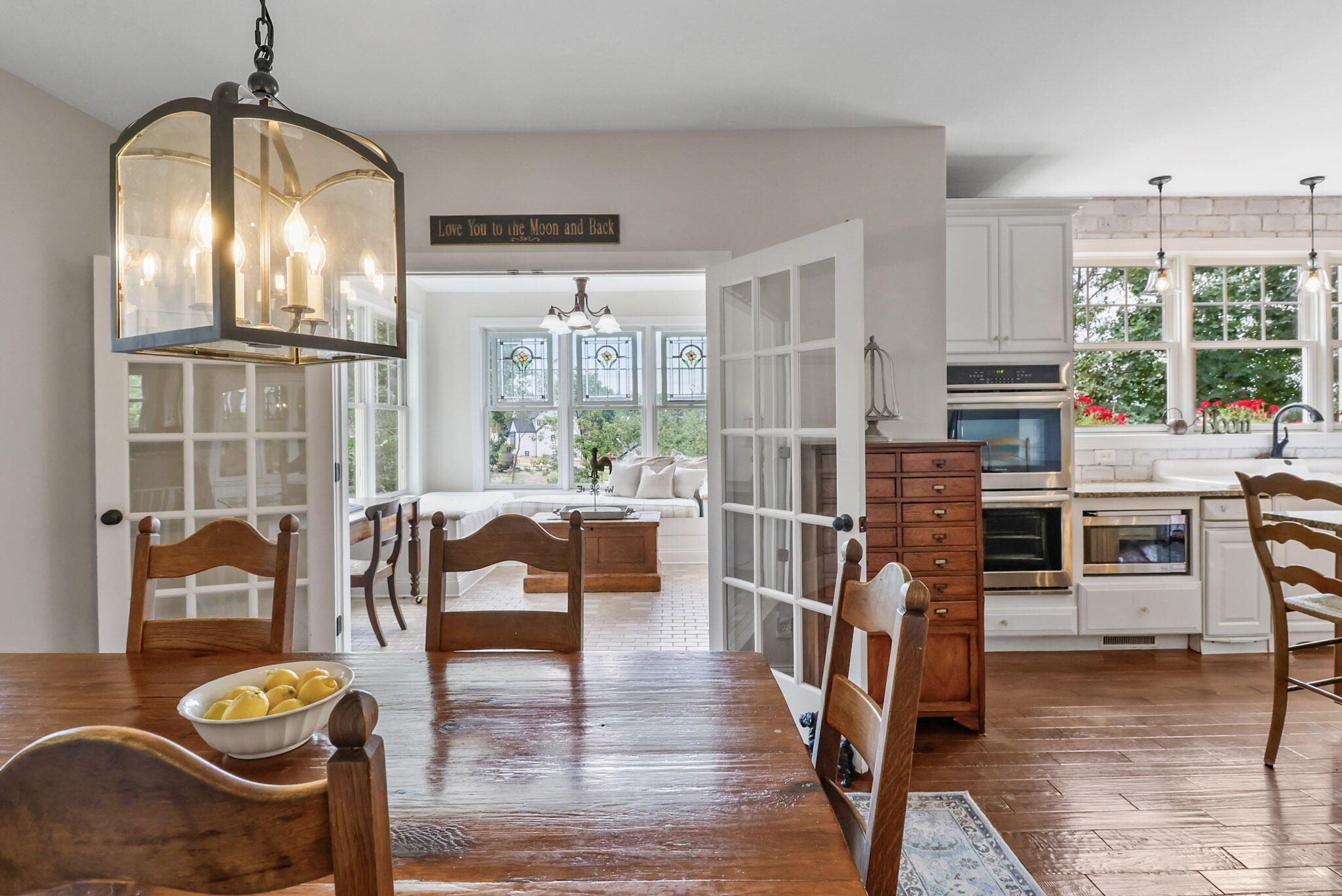 709 Pennock Circle Crown Point, IN 46307 - Photo 16 of 67 a living room with furniture fireplace and wooden floor