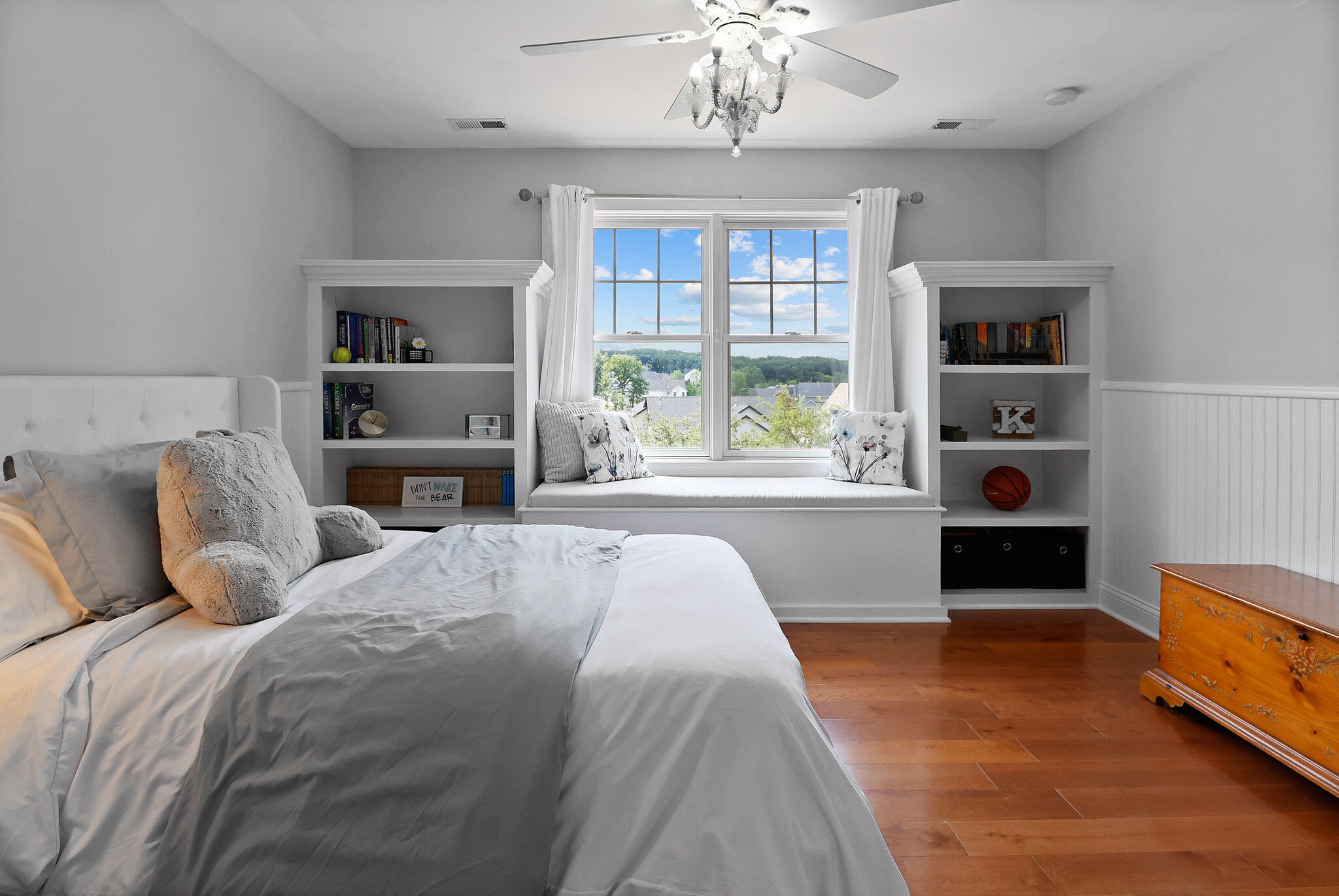 709 Pennock Circle Crown Point, IN 46307 - Photo 43 of 67 a bedroom with a bed and a window