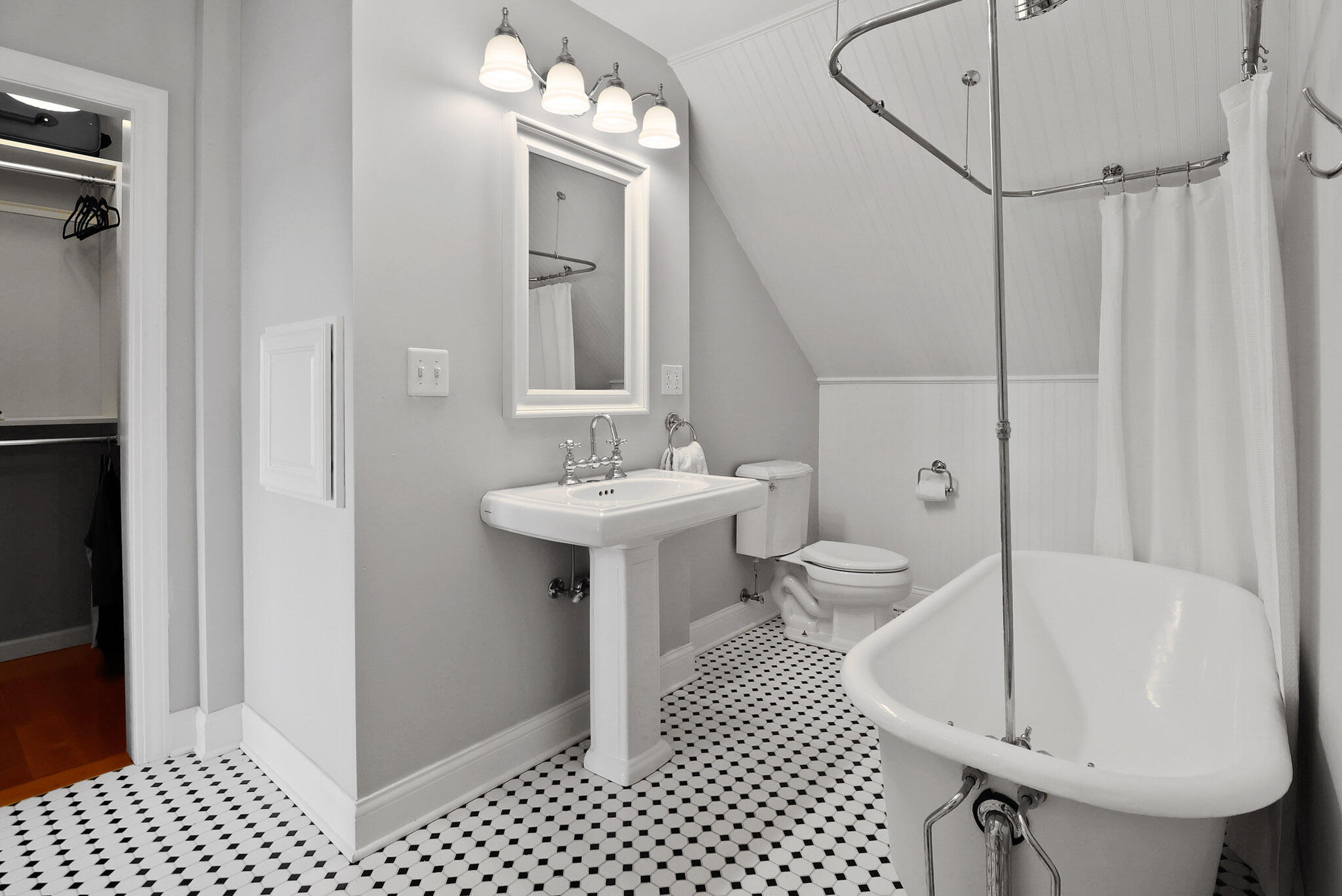 709 Pennock Circle Crown Point, IN 46307 - Photo 45 of 67 a bathroom with a sink a toilet and shower