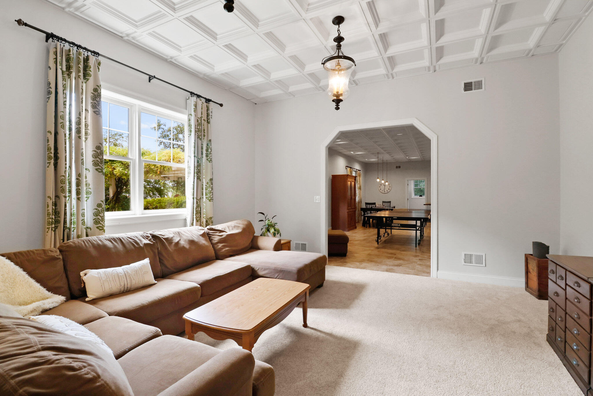 709 Pennock Circle Crown Point, IN 46307 - Photo 51 of 67 a living room with furniture and a large window