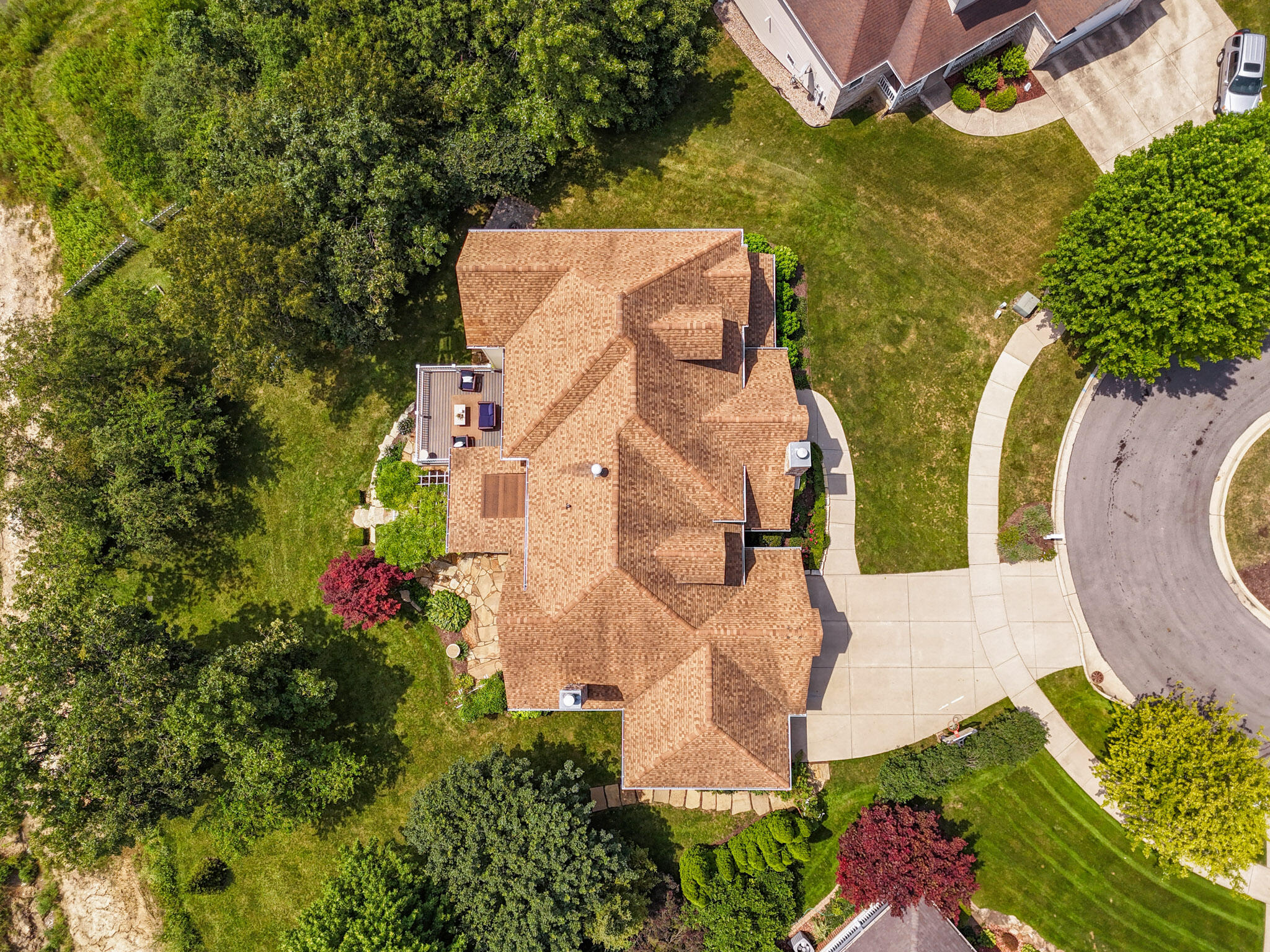 709 Pennock Circle Crown Point, IN 46307 - Photo 64 of 67 an aerial view of a house with outdoor space