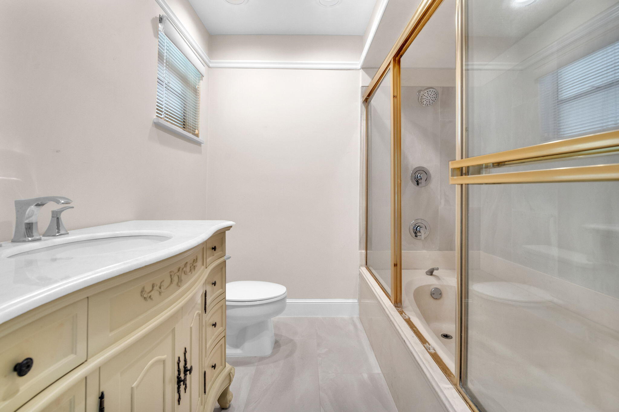 6794 Giralda Circle Boca Raton, FL 33433 - Photo 17 of 49 a bathroom with a sink a toilet and shower