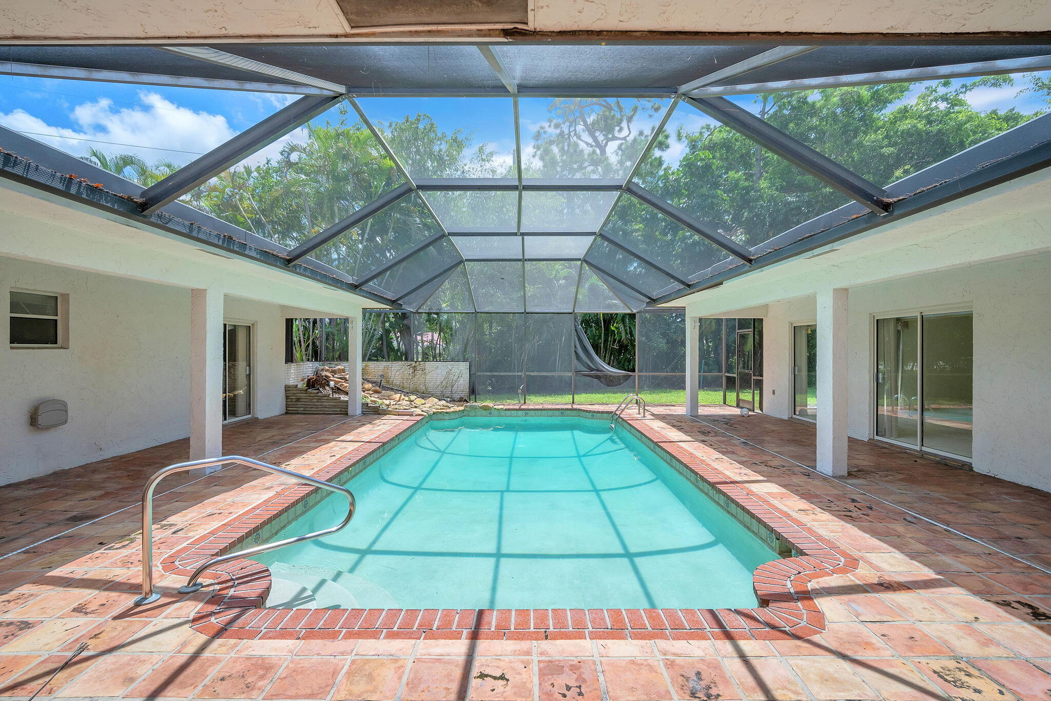 6794 Giralda Circle Boca Raton, FL 33433 - Photo 41 of 49 a view of a backyard with a swimming pool