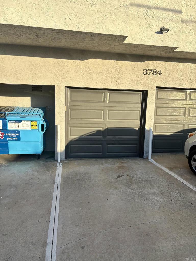 3784 Pershing Avenue, Unit 2 San Diego, CA 92104 - Photo 22 of 25 Garage and dedicated parking spot.