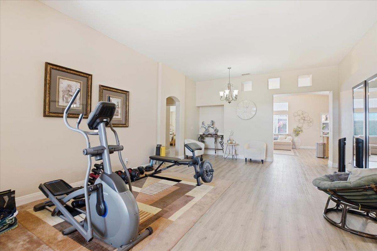 7821 Shell Beach Drive Antelope, CA 95843 - Photo 6 of 40 a view of a room with gym equipment