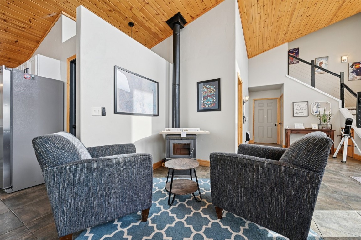1499 Sheep Ridge Road Fairplay, CO 80440 - Photo 4 of 40 a living room with furniture and a window