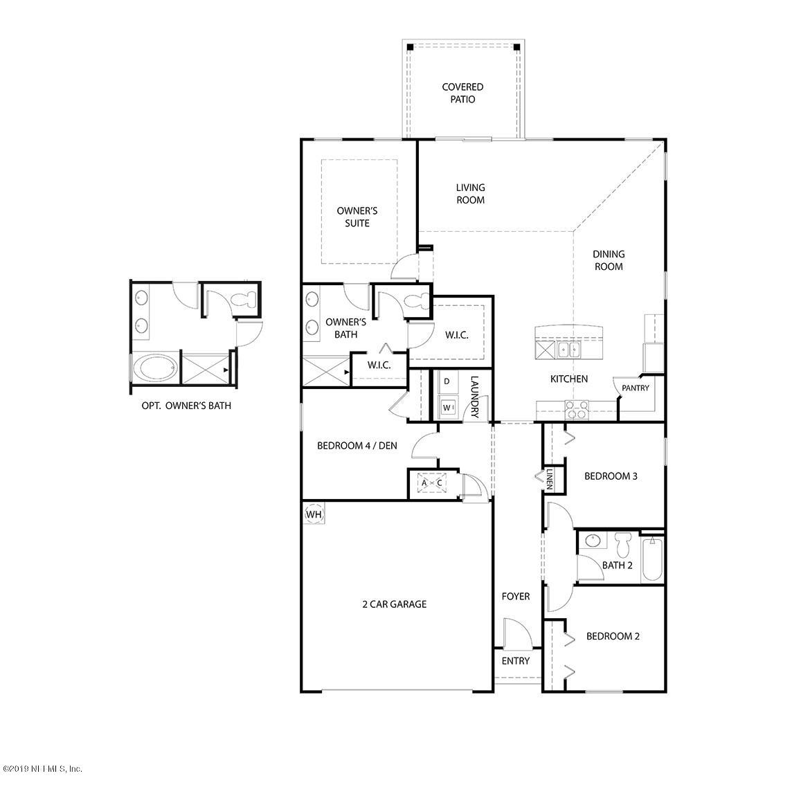72 North Hamilton Springs Road St. Augustine, FL 32084 - Photo 24 of 24 1862Cordova_Floorplan_REV2019