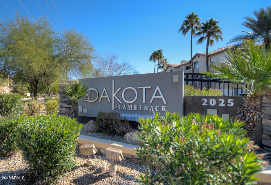 2025 East Campbell Avenue, Unit 341 Phoenix, AZ 85016 - Photo 17 of 20 a sign that is sitting in front of a house