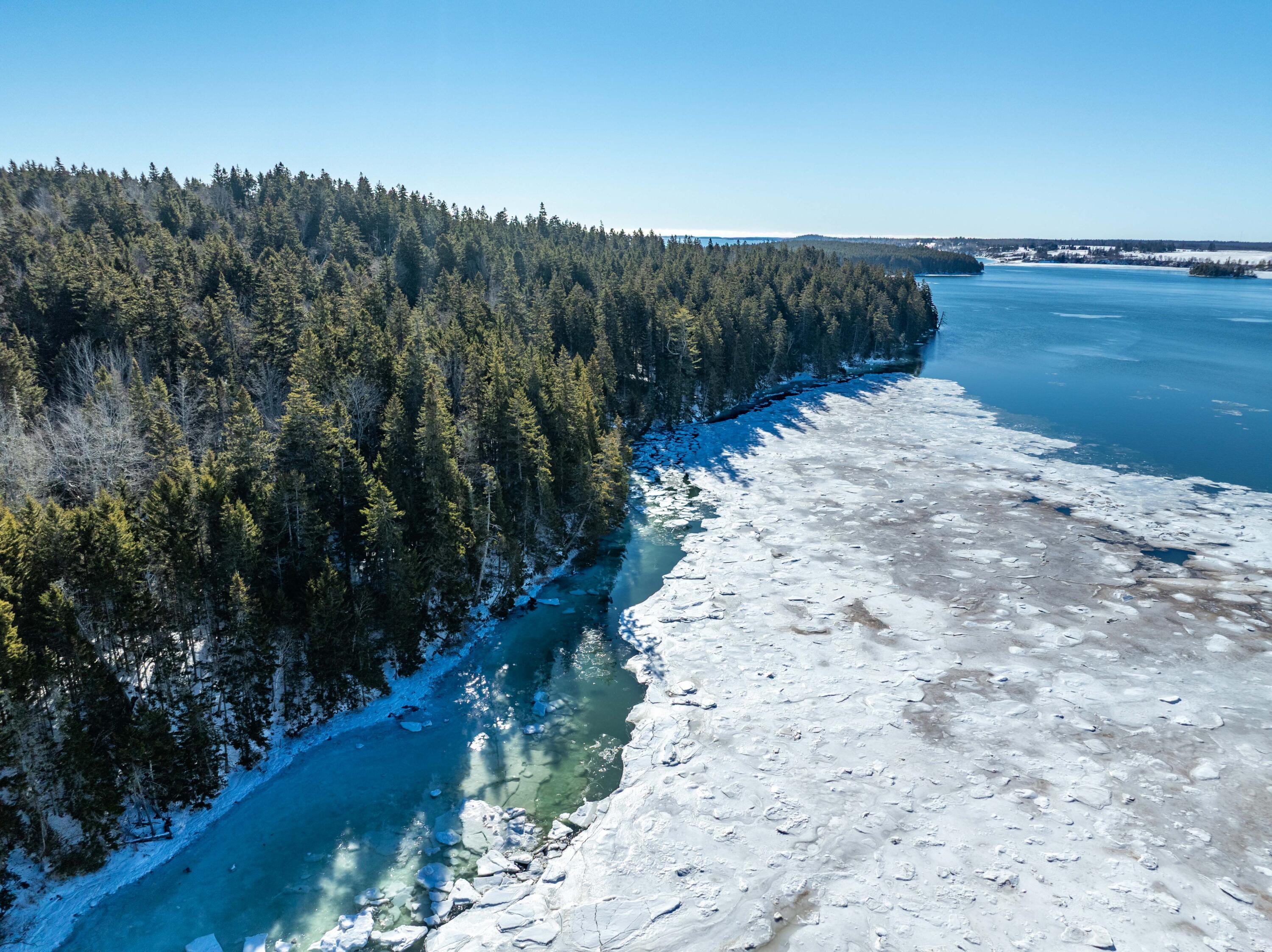 Lot #24 Looks Point Road Jonesboro, ME 04648 - Photo 5 of 19 Coastline Towards Ocean