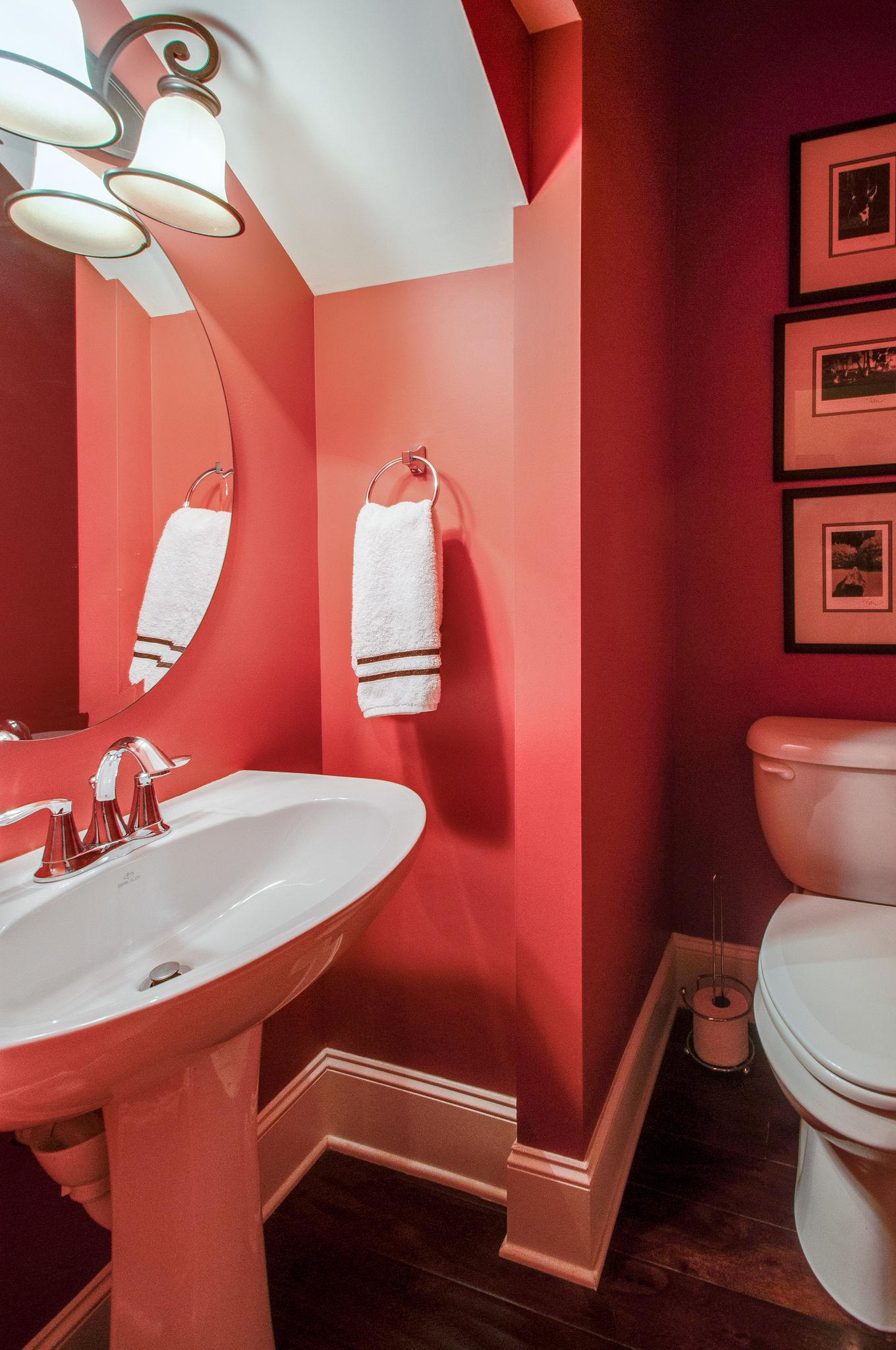 511 Phillips Drive Franklin, TN 37067 - Photo 21 of 29 a bathroom with a sink a toilet and a mirror