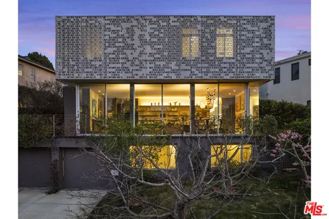 a view of swimming pool with garden