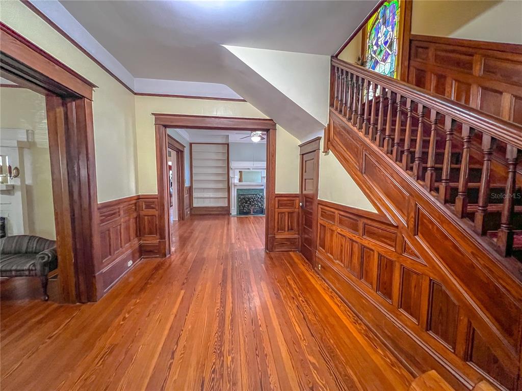 516 Northeast 4 Street Gainesville, FL 32601 - Photo 8 of 57 a view of entryway with wooden floor