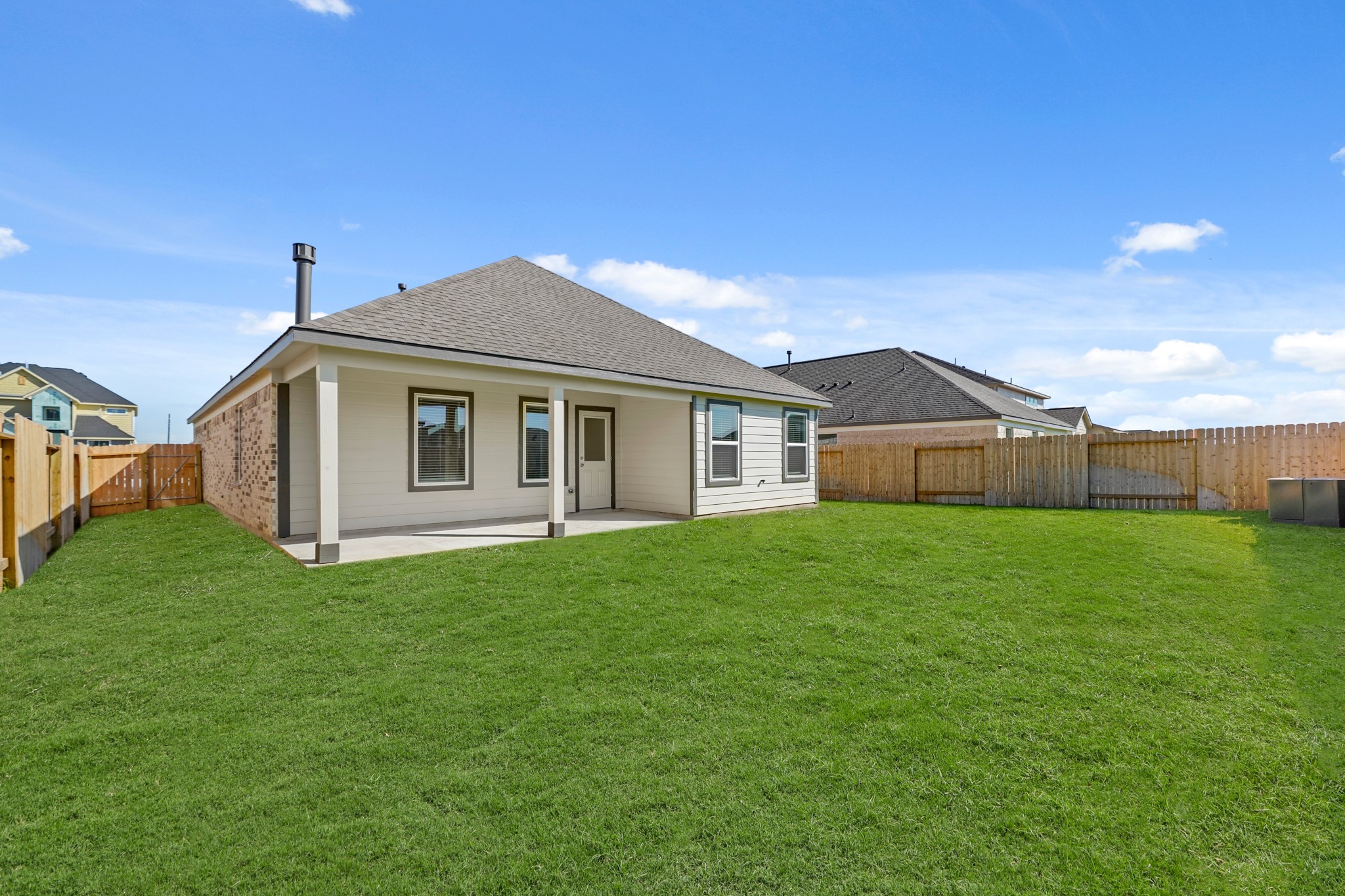 44 Shining Pt Drive Waller, TX 77484 - Photo 22 of 36 a front view of a house with a garden