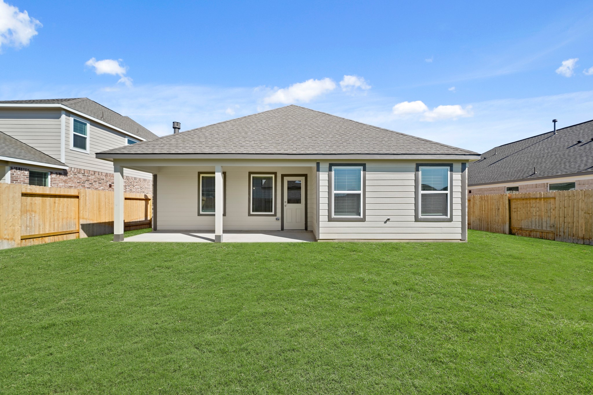 44 Shining Pt Drive Waller, TX 77484 - Photo 23 of 36 a backyard of a house